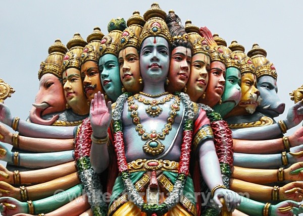 Hindu Temple, Singapore - Asia