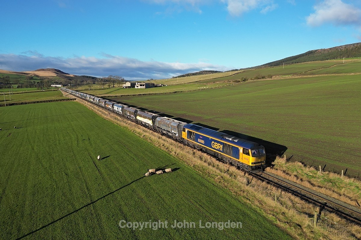 JL - 19.12.24 60085 6D37 Rylstone Quarry - Hunslet, Brackenley Lane - Latest shots