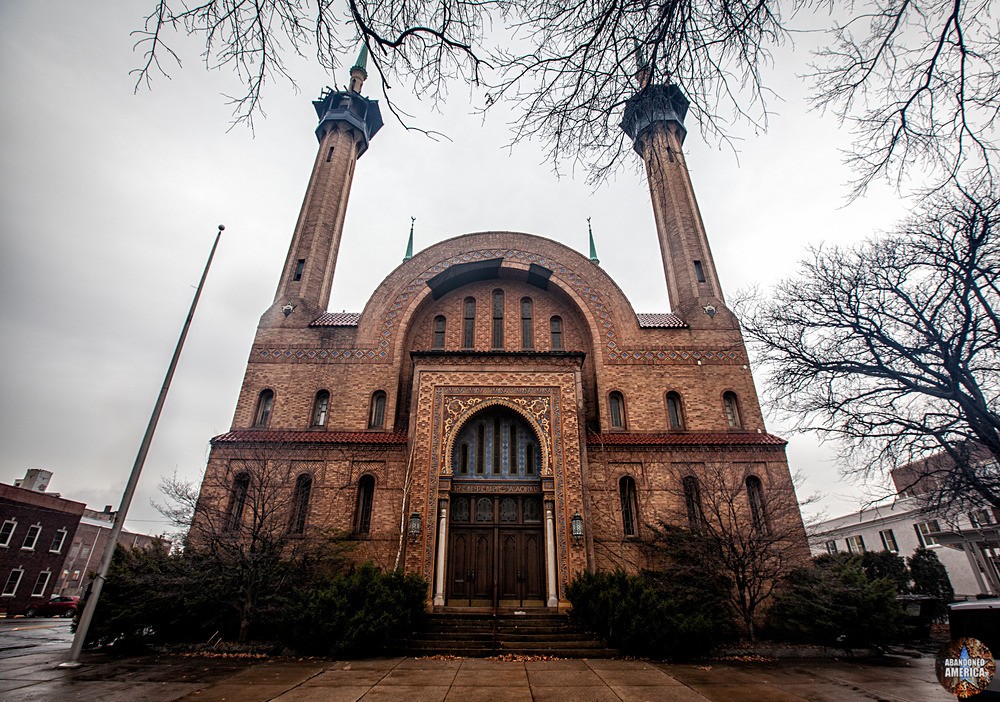 Abandoned Irem Temple exterior