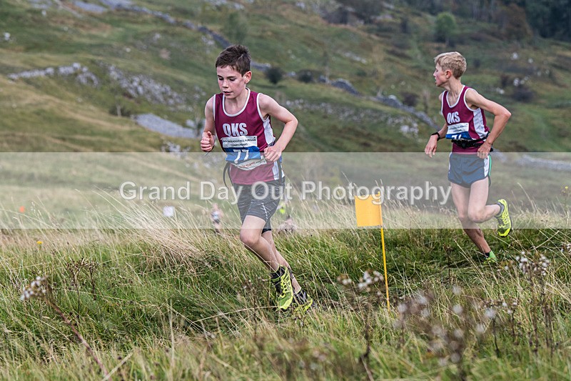 Year 7-23 - The English Schools Fell Running Championship Giggleswick Year 7 Sunday 6th October 2024