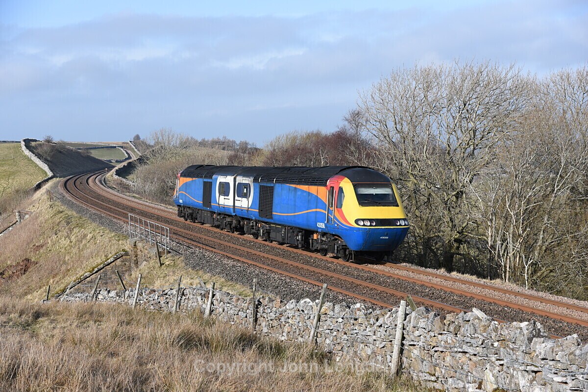 JL - 3.3.21 43058 & 43059 0Z44 Carlisle - Crewe, Birkett Common - Birkett Common (southbound)