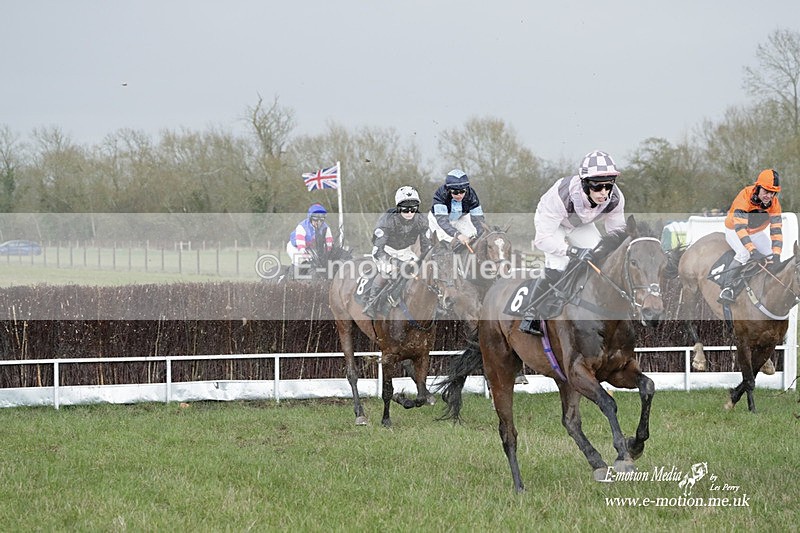 PtP 180323 1137 - Shelfield Park Races with Croome & West Warwickshire Hunt  18/03/23