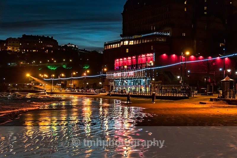 Beach Reflections. - Low Light Photography