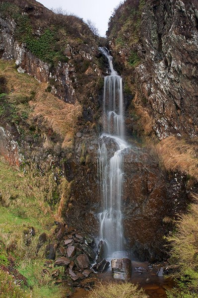 Portkill Waterfall - Inishowen peninsula, Ireland