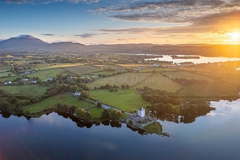DJI_0294-HDR - Doe Castle & Lackagh
