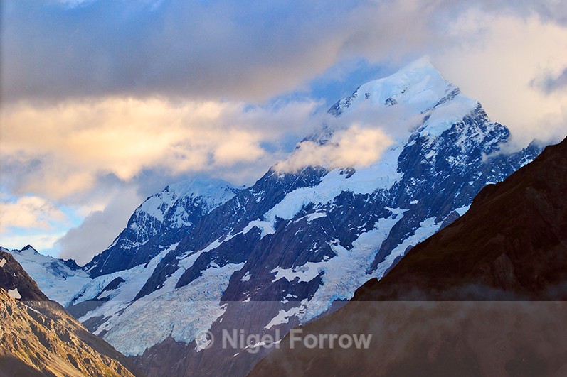 Mount Cook in early morning light - New Zealand
