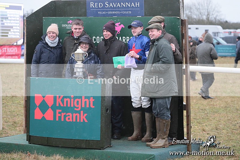 PtP 260125 118 - Cocklebarrow Point-to-Point racing with the Heythrop Hunt 26/01/25