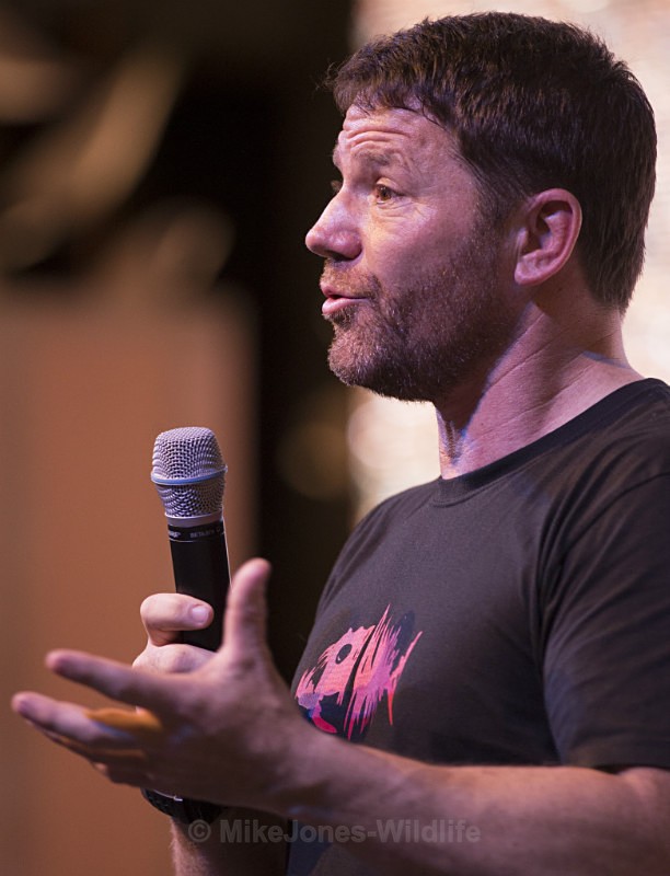 Steve Backshall at Whalefest 2014 ref wfsb15 - STEVE BACKSHALL images from Whalest 2014 in Brighton