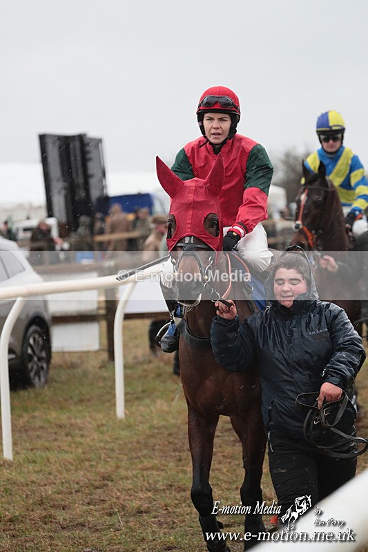 PtP 260125 159 - Cocklebarrow Point-to-Point racing with the Heythrop Hunt 26/01/25