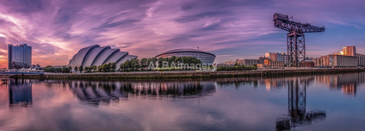Clydeside Sunset - My Glasgow