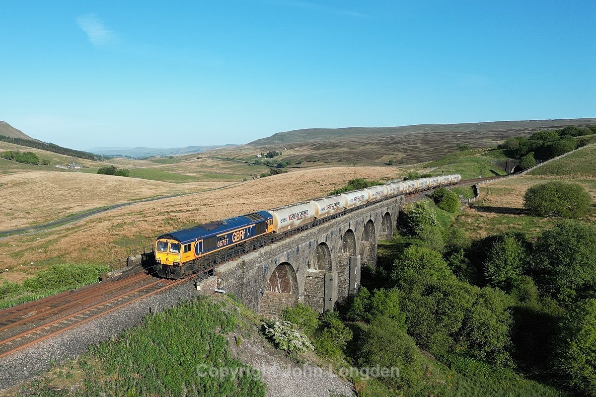 JL - 21.5.25 66757 6C00 Clitheroe - Carlisle NY, Lunds - Latest shots