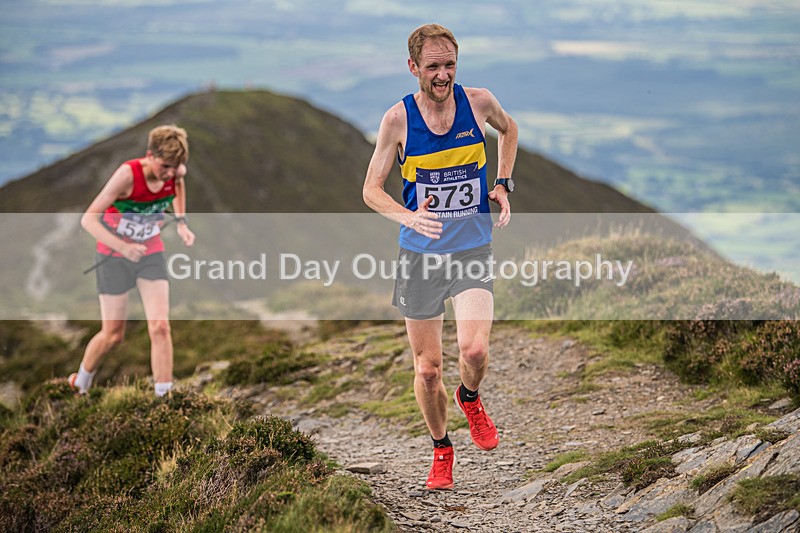 Uphill Only-119 - British Athletics Off Road Running Championships Senior Uphill Only Trial - Skiddaw Friday 15th Augu