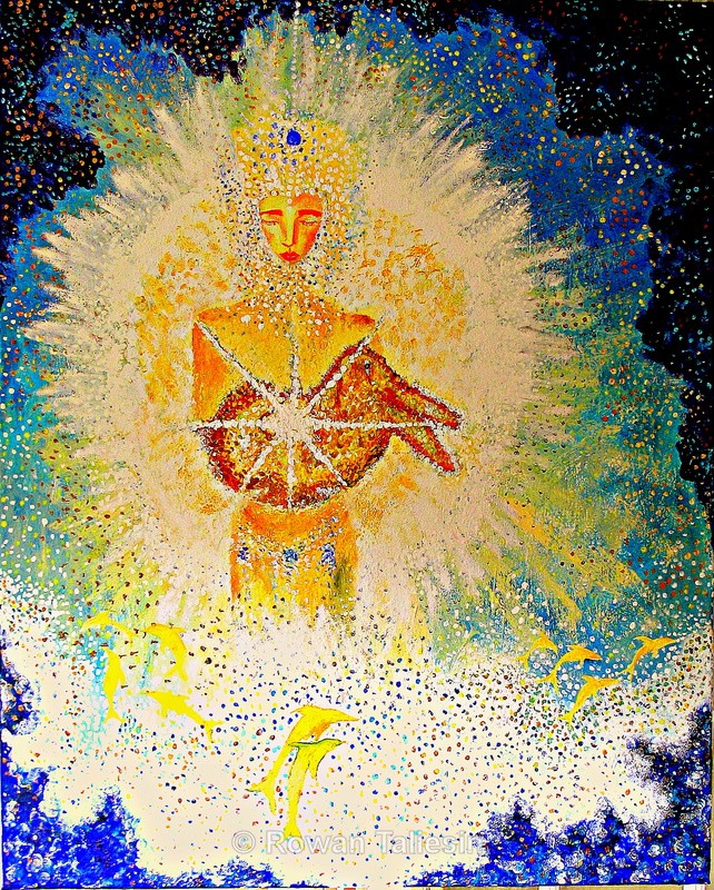 Cosmic Wave copyright Rowan Taliesin 2014 - MYSTICAL AND MAGICAL GALLERY