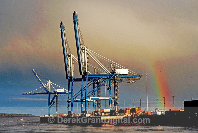 Port of Saint John Rainbow NB Canada - Saint John