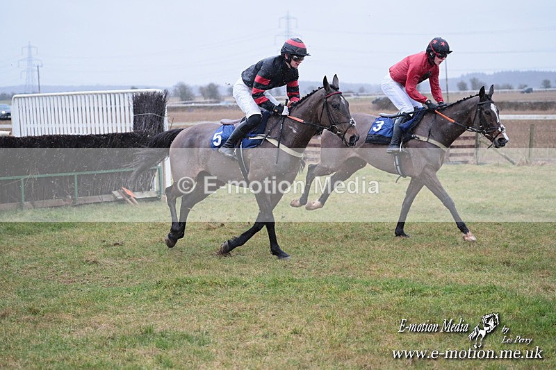 PtP 260125 49 - Cocklebarrow Point-to-Point racing with the Heythrop Hunt 26/01/25