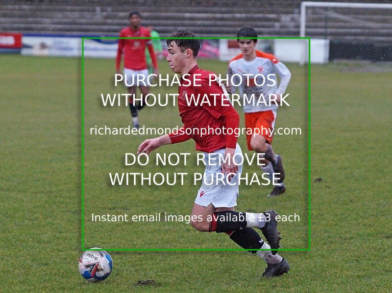 DSC04378 - Morecambe U18 v Blackpool U18 (20/2/21)