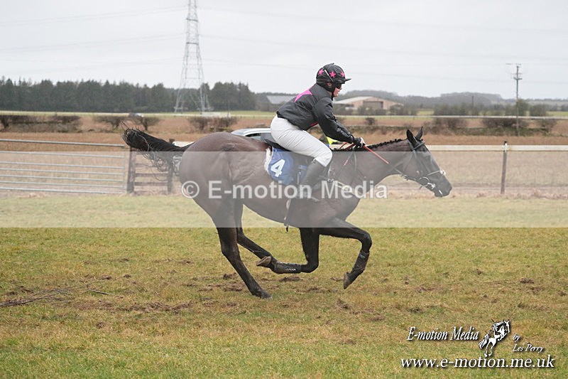 PtP 260125 372 - Cocklebarrow Point-to-Point racing with the Heythrop Hunt 26/01/25