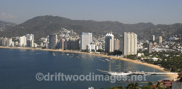Acapulco Bay, Mexico - Central America