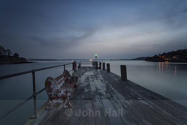 Pre Dawn Light At Currabinny Pier, Cork Harbour, Ireland.