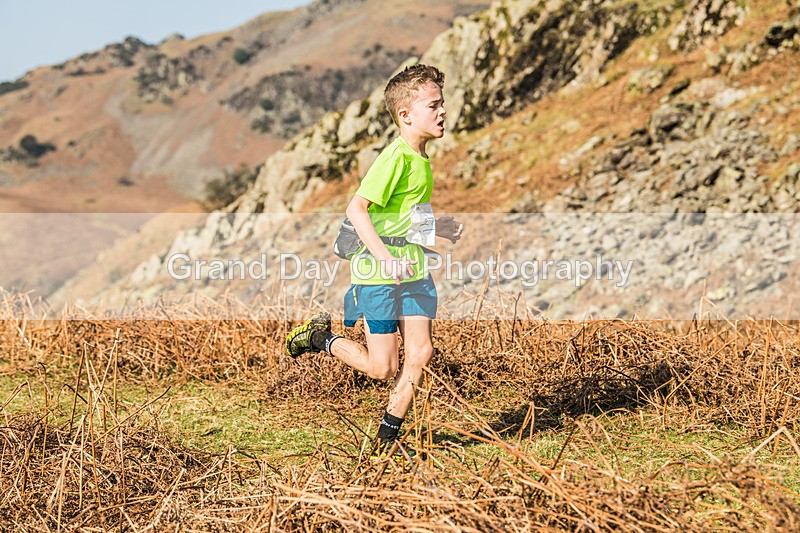 Elterwater-64 - Kendal Winter League Elterwater Under 13 Fell Race Sunday 9th March 2025