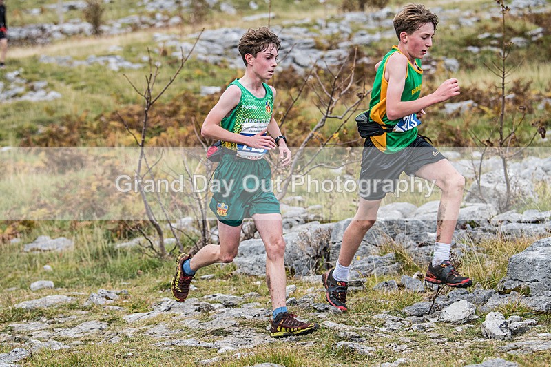 Year 10-11-123 - The English Schools Fell Running Championship Giggleswick Year 10-11 Sunday 6th October 2024