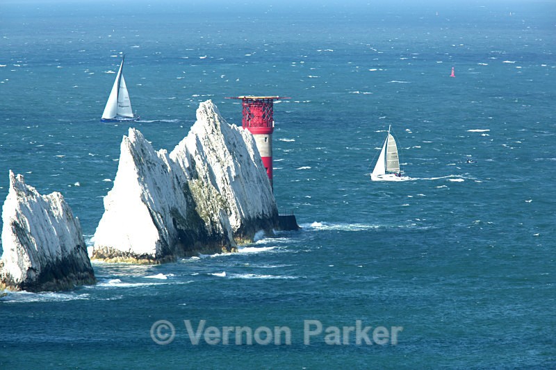 Needles    IOW - Sailing