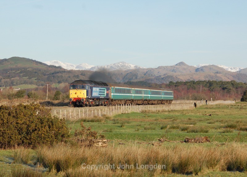2.2.12 - 47810 5T21 Barrow - Sellafield ecs, Green Road - Cumbrian Coast (north to south)