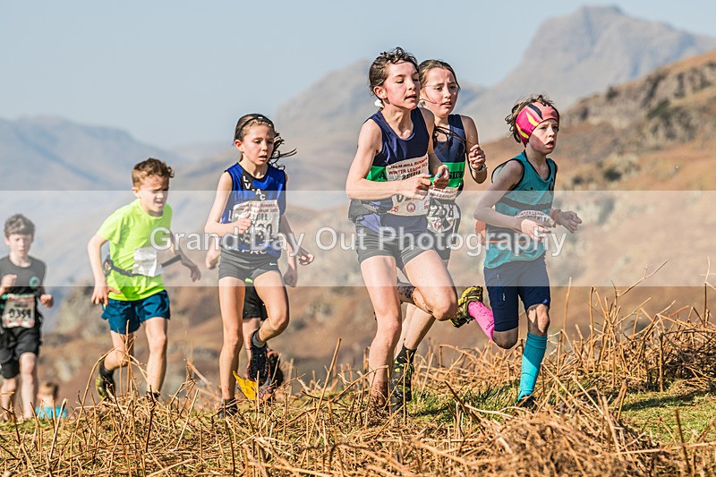 Elterwater-60 - Kendal Winter League Elterwater Under 13 Fell Race Sunday 9th March 2025