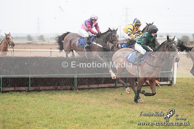 PtP 260125 282 - Cocklebarrow Point-to-Point racing with the Heythrop Hunt 26/01/25