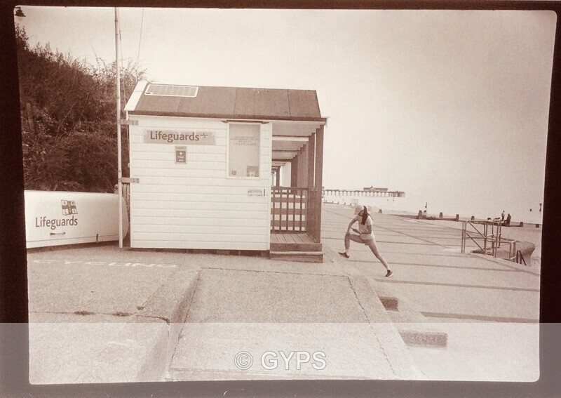 Southwold beach - Scanned Darkroom Prints