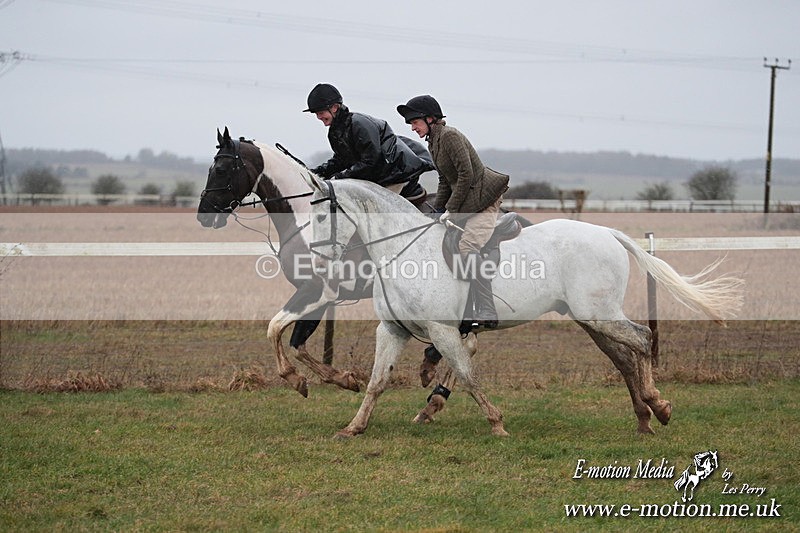PtP 260125 238 - Cocklebarrow Point-to-Point racing with the Heythrop Hunt 26/01/25