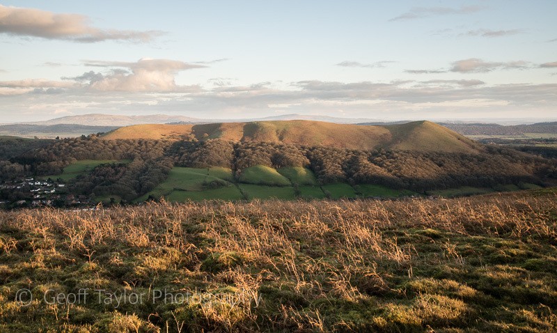 Ragleth Hill from Ashlet - The Long Mynd