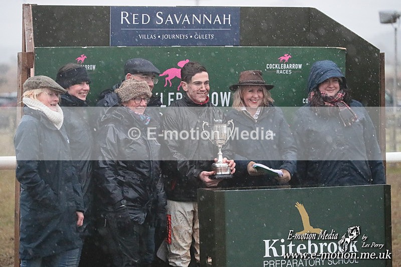 PtP 260125 1143 - Cocklebarrow Point-to-Point racing with the Heythrop Hunt 26/01/25