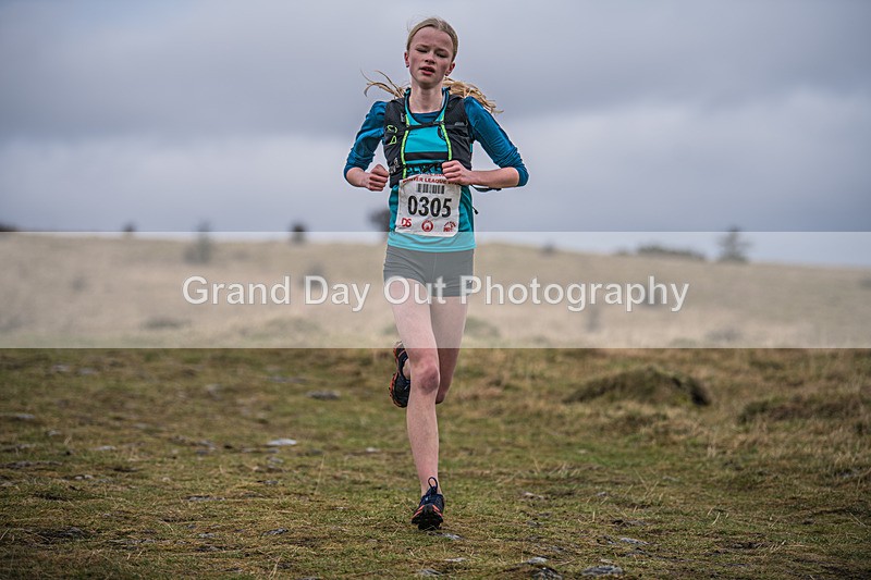 Cunswick U15  U17-155 - Kendal Winter League Cunswick Scar Junior Under 15 & 17 Fell Races Sunday 26th January 2025