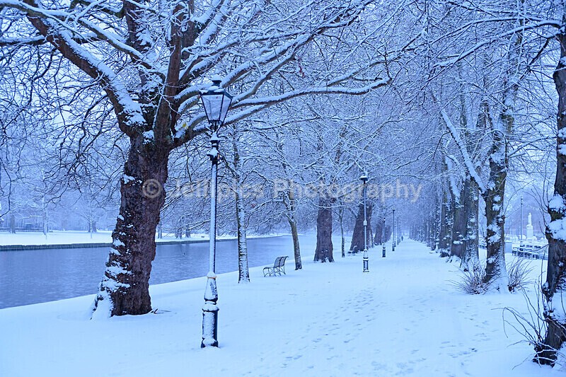  - Landscapes = 'Bedford in the Snow'