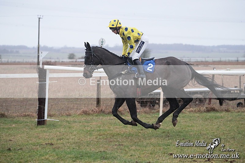 PtP 260125 682 - Cocklebarrow Point-to-Point racing with the Heythrop Hunt 26/01/25