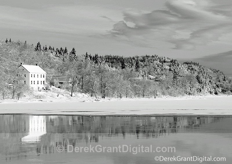 Reeds Point New Brunswick Canada Winter