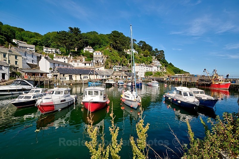 Colourful Boats - Polperro