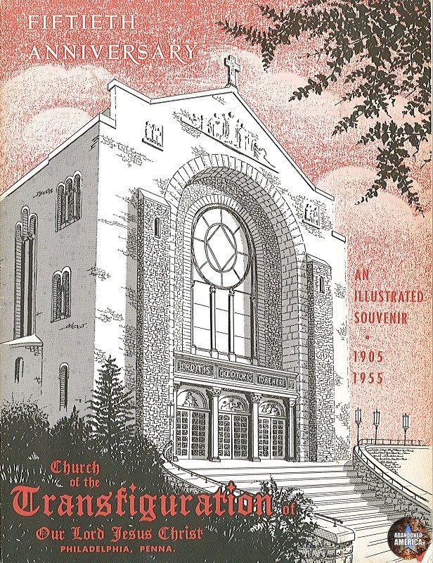 historical photos of the church of the transfiguration in philadelphia on matthew christopher murray's abandoned america