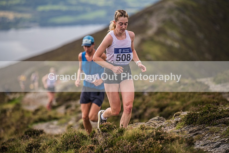 Uphill Only-229 - British Athletics Off Road Running Championships Senior Uphill Only Trial - Skiddaw Friday 15th Augu