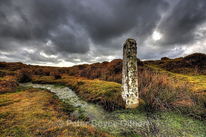 Standing Stone, Bodmin Moor - The Moors