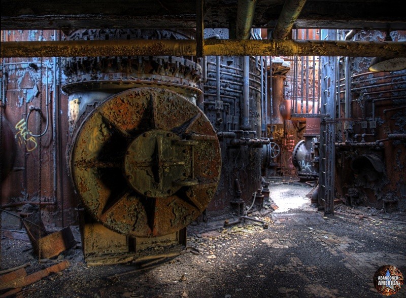 Carrie Furnaces (Rankin, PA) | Shadowed - Carrie Furnaces