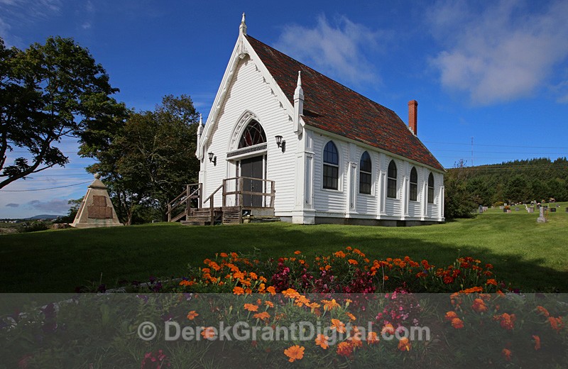 Frances Robertson Memorial Church, Riverbank, New Brunswick Canada