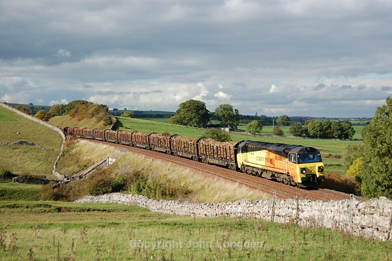 JL - 8.10.15 70805 6J37 Carlisle - Crewe, Waitby - Waitby