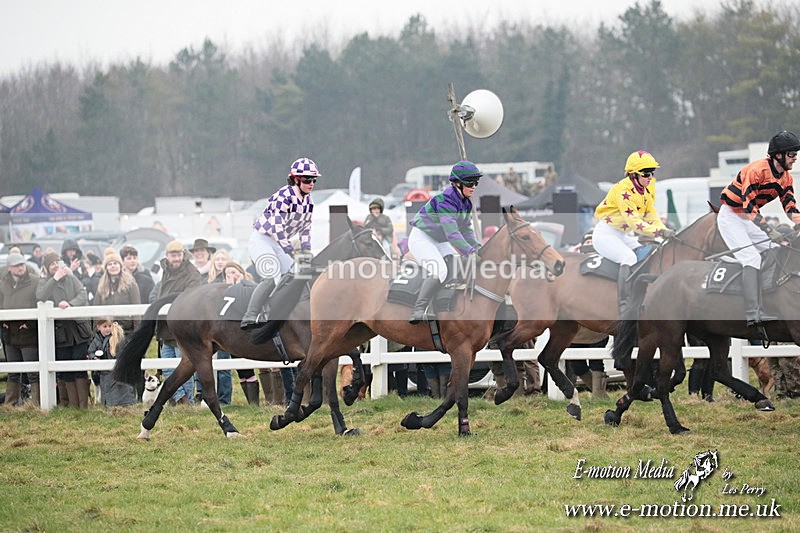 PtP 160225 158 - Combined Service Point-to-Point Races Larkhill 16/02/25