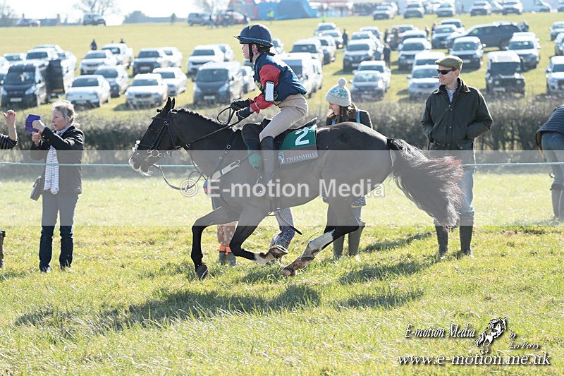 PR 010325 78 - Pony Racing from Beaufort Races Didmarton 01/03/25