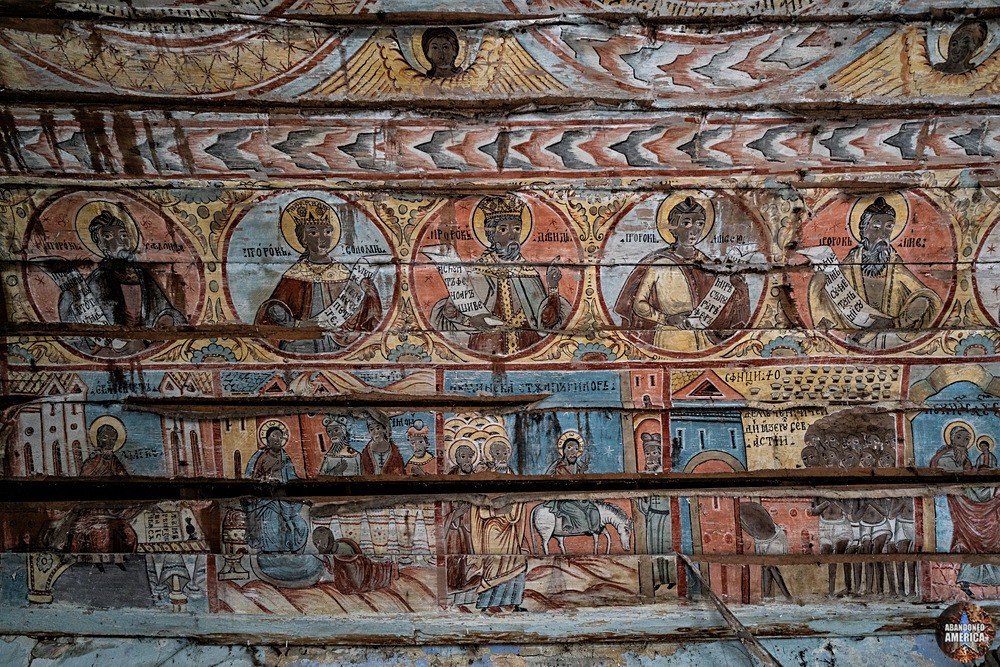 St. Nicolae Church Painted Icons | Gherdeal, Romania - The Ghost Village of Gherdeal