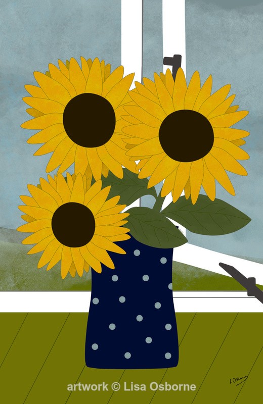 Sunflowers - DIGITAL ARTWORK
