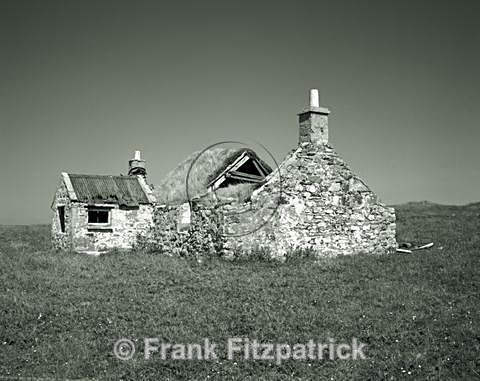 Derelict croft house, North Uist, Outer Hebrides - North Uist