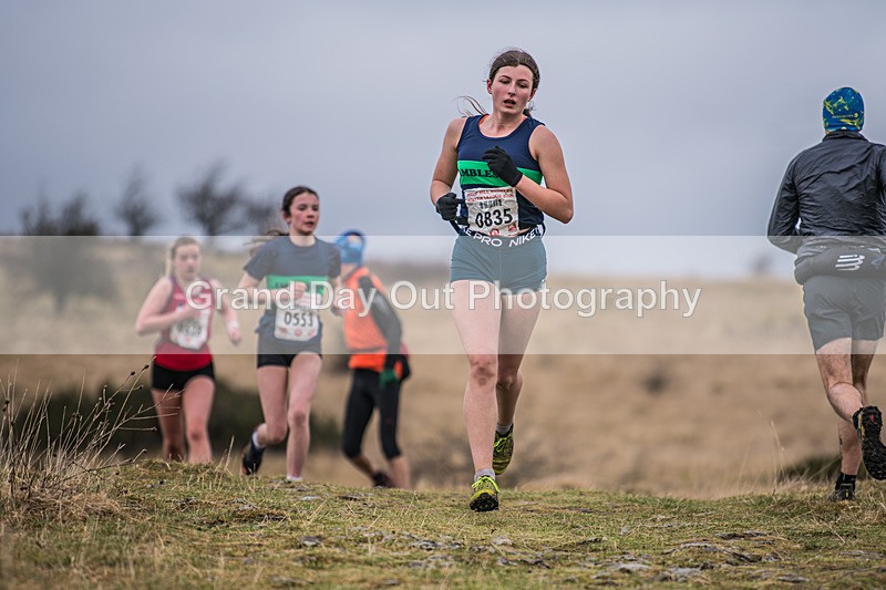 Cunswick U15  U17-122 - Kendal Winter League Cunswick Scar Junior Under 15 & 17 Fell Races Sunday 26th January 2025